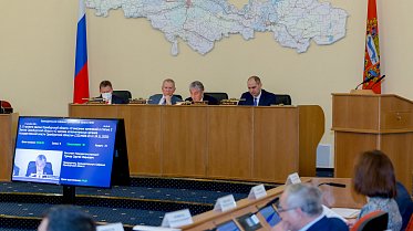 Заседание Законодательного Собрания Оренбургской области
